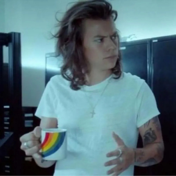 Vintage FTD Rainbow Mug 1986 Harry Styles Coffee Tea Ceramic‎ 1980s - Picture 9 of 9